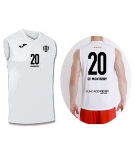 Camiseta basquet blanca...