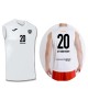 Camiseta basquet blanca segunda