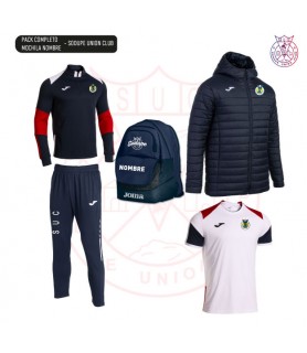 PACK COMPLETO CON MOCHILA...
